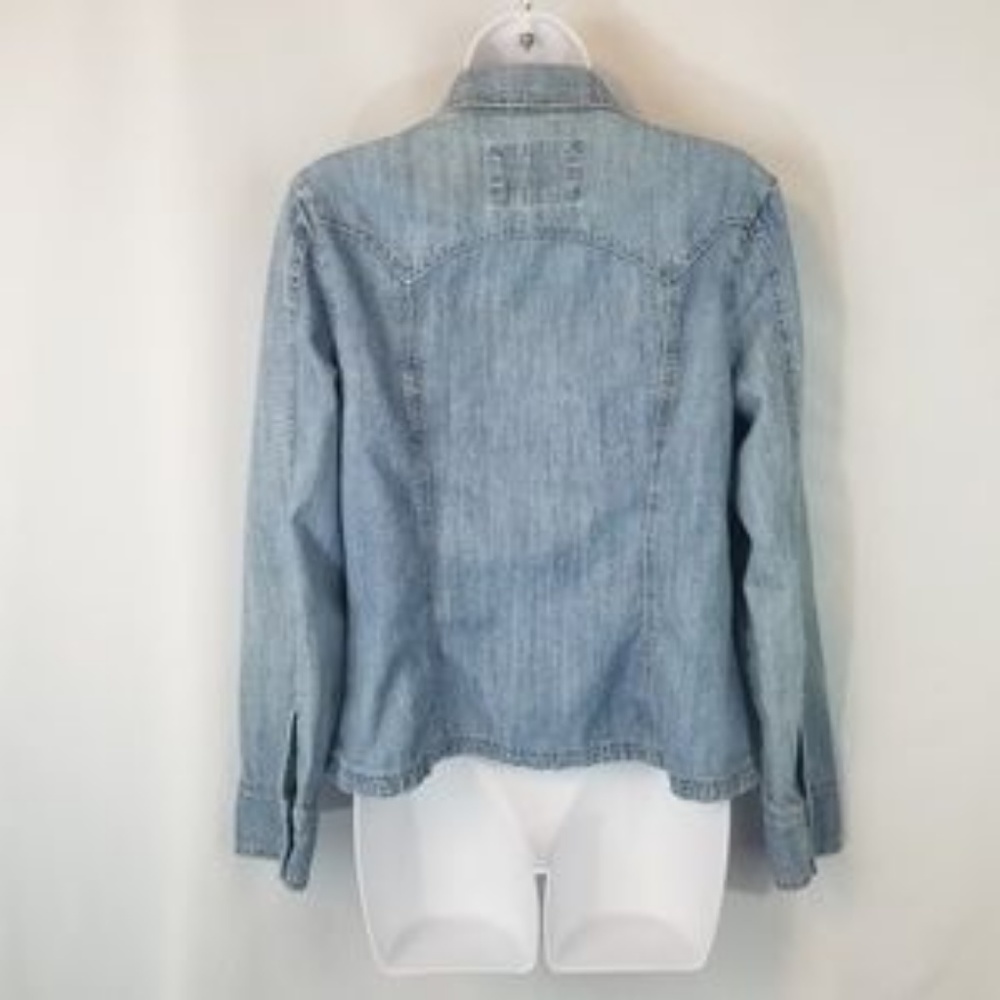 Ami Denim Button Down - image 5